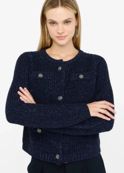 Liu Jo Cárdigan en mezcla de lana y alpaca-Mujer Cárdigans Y Jerséis