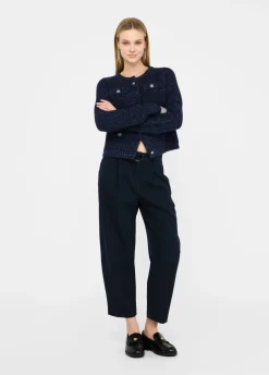 Liu Jo Cárdigan en mezcla de lana y alpaca-Mujer Cárdigans Y Jerséis