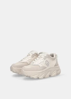 Liu Jo Deportivas gruesas de ante y malla-Mujer Sneakers