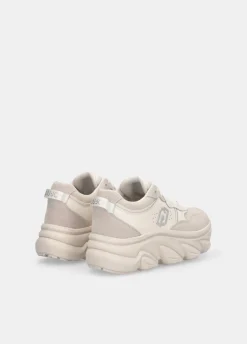 Liu Jo Deportivas gruesas de ante y malla-Mujer Sneakers