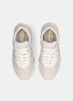Liu Jo Deportivas gruesas de ante y malla-Mujer Sneakers