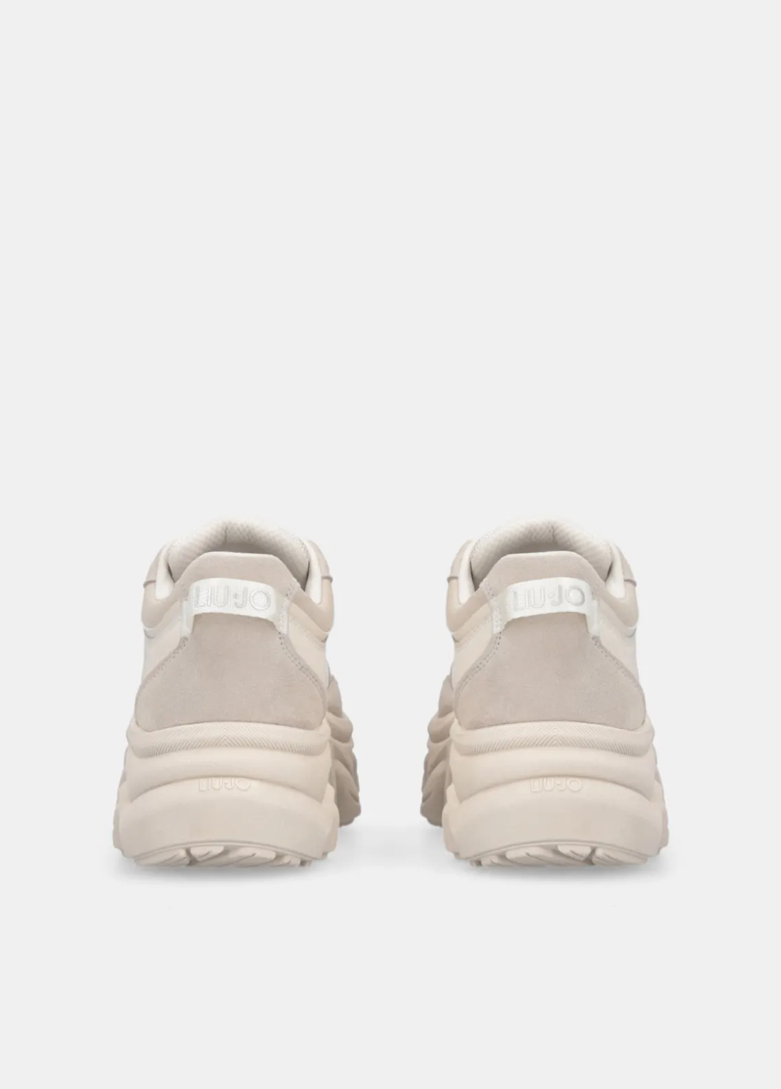 Liu Jo Deportivas gruesas de ante y malla-Mujer Sneakers