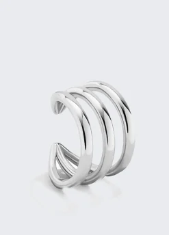 Liu Jo Ear cuff de acero-Mujer Joyas