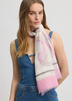 Liu Jo Estola con estampado-Mujer Bufandas Y Pañuelos