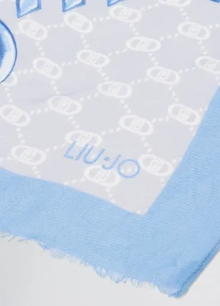 Liu Jo Estola con logo-Mujer Bufandas Y Pañuelos