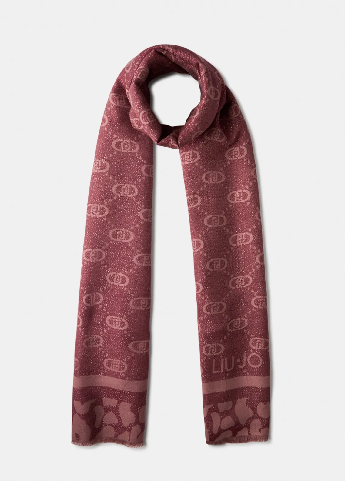 Liu Jo Estola con logotipo-Mujer Bufandas Y Pañuelos