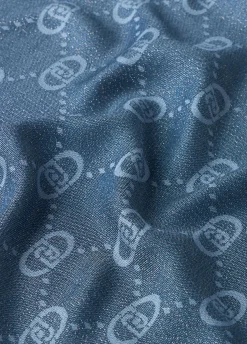 Liu Jo Estola con logotipo-Mujer Bufandas Y Pañuelos