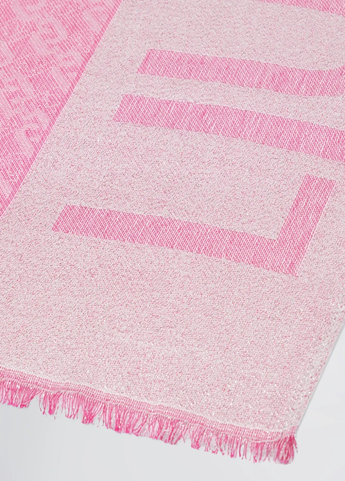 Liu Jo Estola con logotipo jacquard-Mujer Bufandas Y Pañuelos