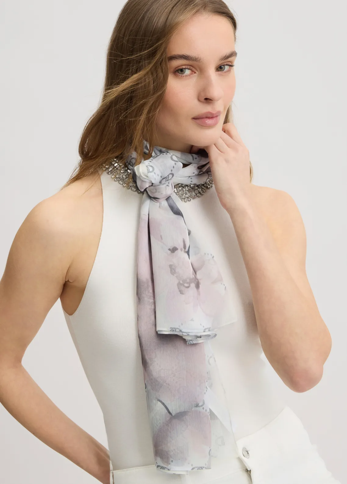 Liu Jo Estola floral en acuarela-Mujer Bufandas Y Pañuelos