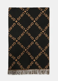 Liu Jo Estola jacquard-Mujer Bufandas Y Pañuelos