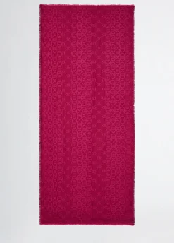 Liu Jo Estola jacquard con logotipo-Mujer Bufandas Y Pañuelos