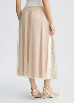 Liu Jo Falda con lentejuelas-Mujer Faldas