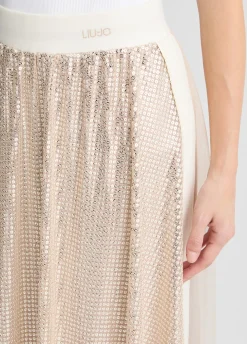 Liu Jo Falda con lentejuelas-Mujer Faldas