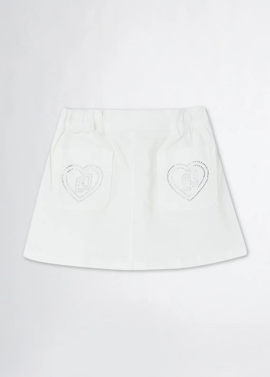 Liu Jo Falda de algodón con corazones- Pantalones Y Faldas