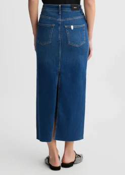 Liu Jo Falda de denim con tachuelas-Mujer Faldas