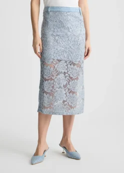 Liu Jo Falda de encaje-Mujer Faldas