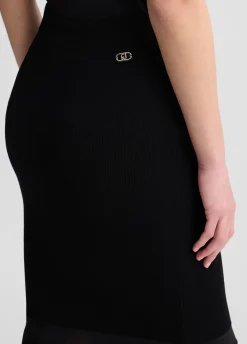 Liu Jo Falda de punto-Mujer Ropa Deportiva|Faldas