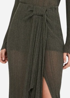 Liu Jo Falda de punto con lurex®-Mujer Faldas|Cárdigans Y Jerséis