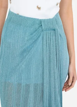 Liu Jo Falda de punto con lurex®-Mujer Faldas|Cárdigans Y Jerséis