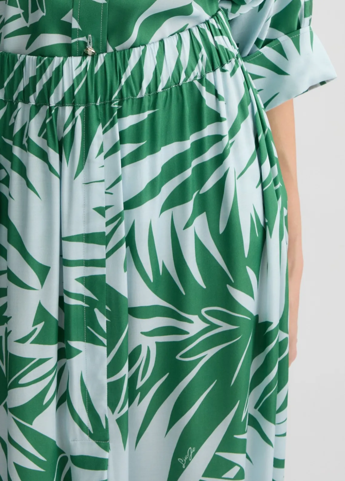 Liu Jo Falda de raso estampada-Mujer Faldas