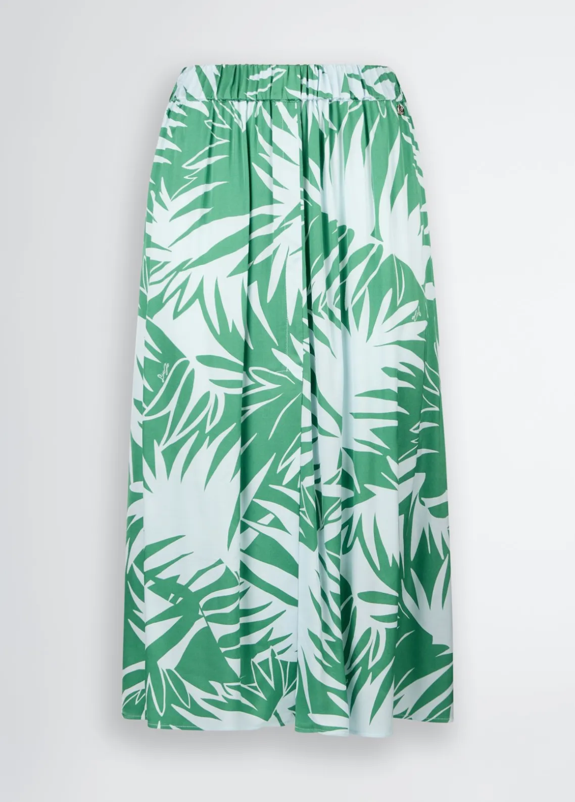 Liu Jo Falda de raso estampada-Mujer Faldas