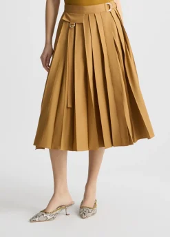 Liu Jo Falda plisada de nailon-Mujer Faldas
