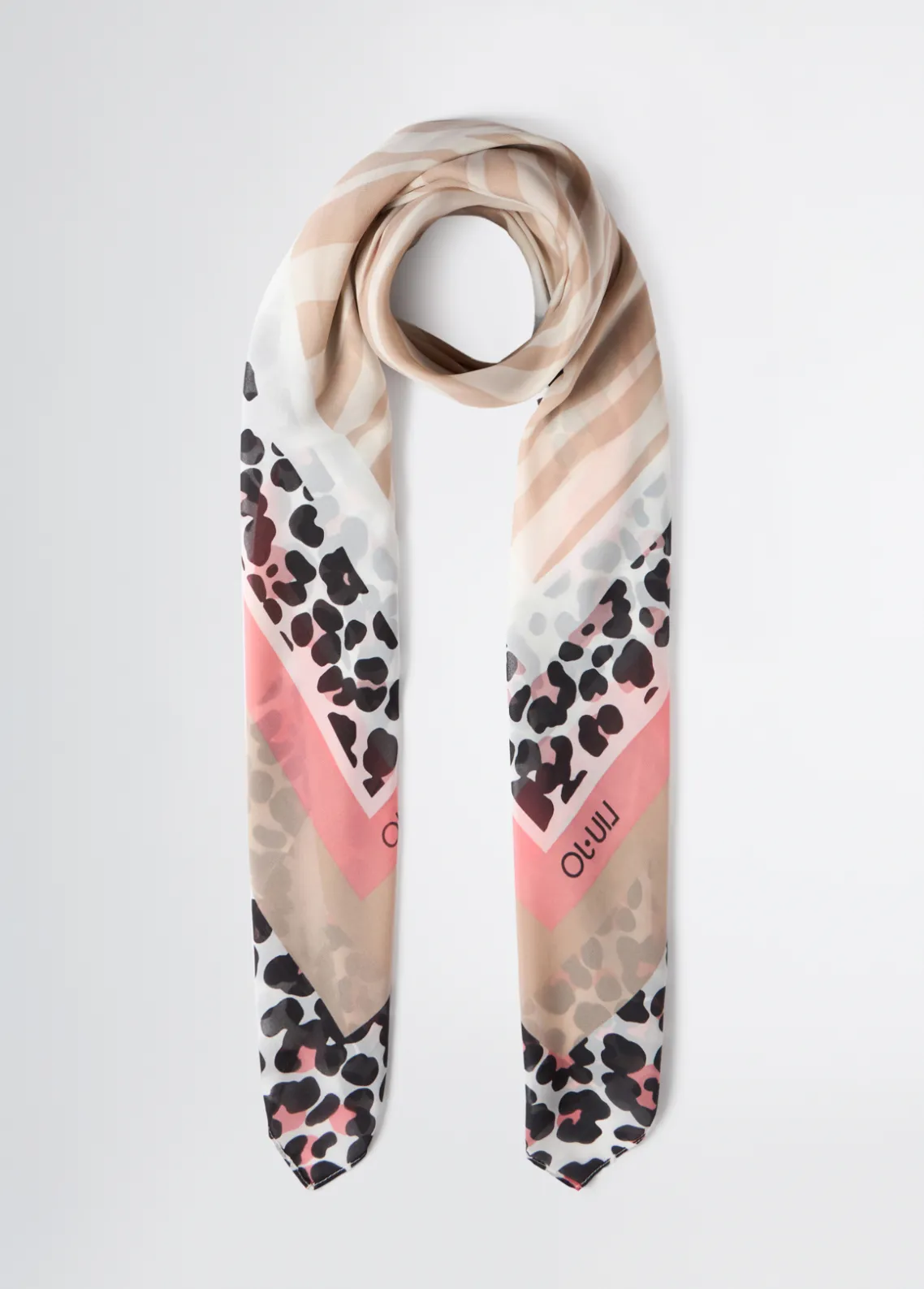 Liu Jo Fular con estampado animal-Mujer Bufandas Y Pañuelos