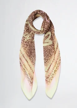 Liu Jo Fular con estampado animal-Mujer Bufandas Y Pañuelos