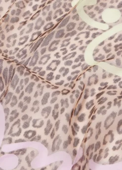 Liu Jo Fular con estampado animal-Mujer Bufandas Y Pañuelos