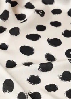 Liu Jo Fular con estampado de lunares-Mujer Bufandas Y Pañuelos