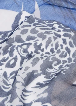 Liu Jo Fular con estampado floral-Mujer Bufandas Y Pañuelos