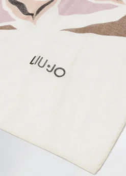 Liu Jo Fular con lurex® con estampado floral-Mujer Bufandas Y Pañuelos