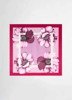 Liu Jo Fular floral-Mujer Bufandas Y Pañuelos