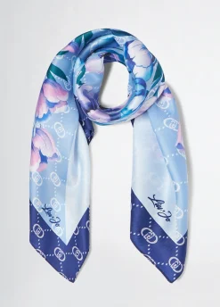 Liu Jo Fular floral-Mujer Bufandas Y Pañuelos