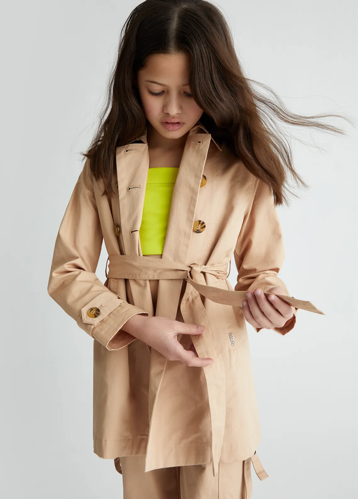 Liu Jo Gabardina cruzada- Abrigos Y Chaquetas