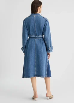 Liu Jo Gabardina vaquera-Mujer Abrigos Y Chalecos|Chaquetas