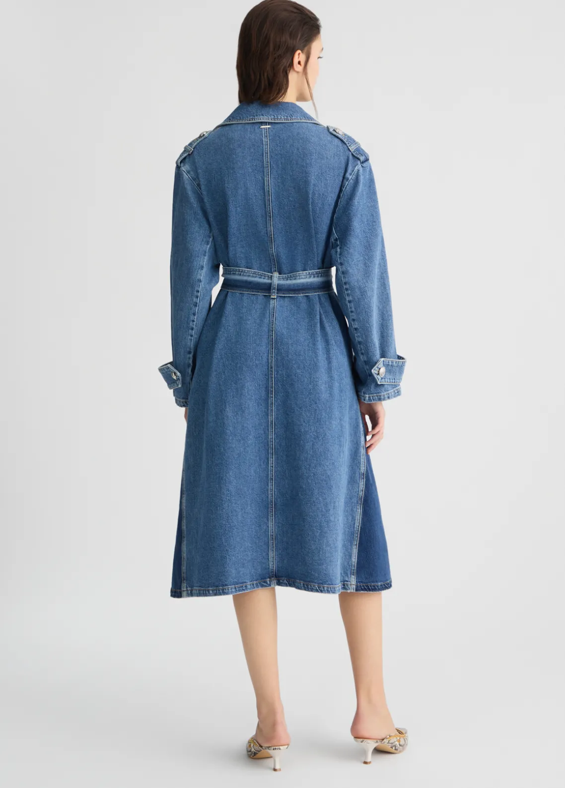 Liu Jo Gabardina vaquera-Mujer Abrigos Y Chalecos|Chaquetas