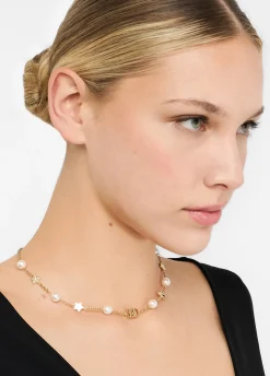 Liu Jo Gargantilla con perlas sintéticas-Mujer Joyas
