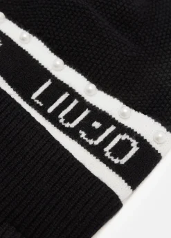 Liu Jo Gorro con logotipo-Mujer Gorros
