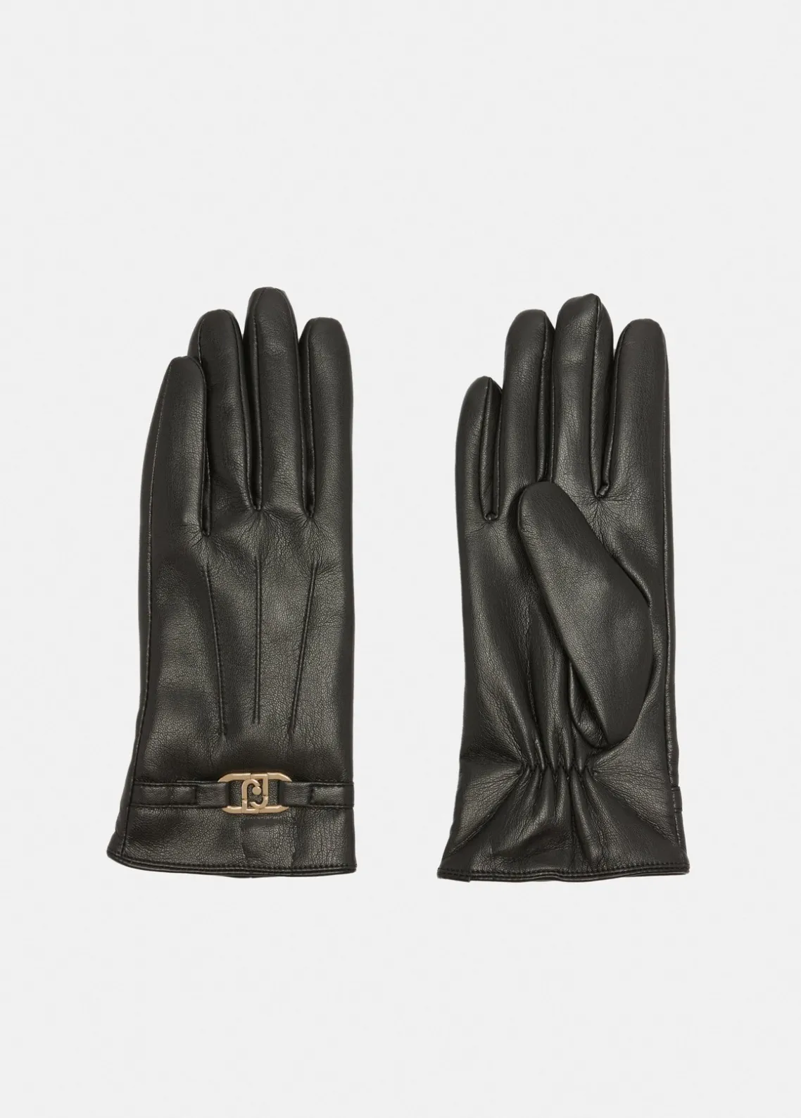 Liu Jo Guantes con logotipo-Mujer Gorros