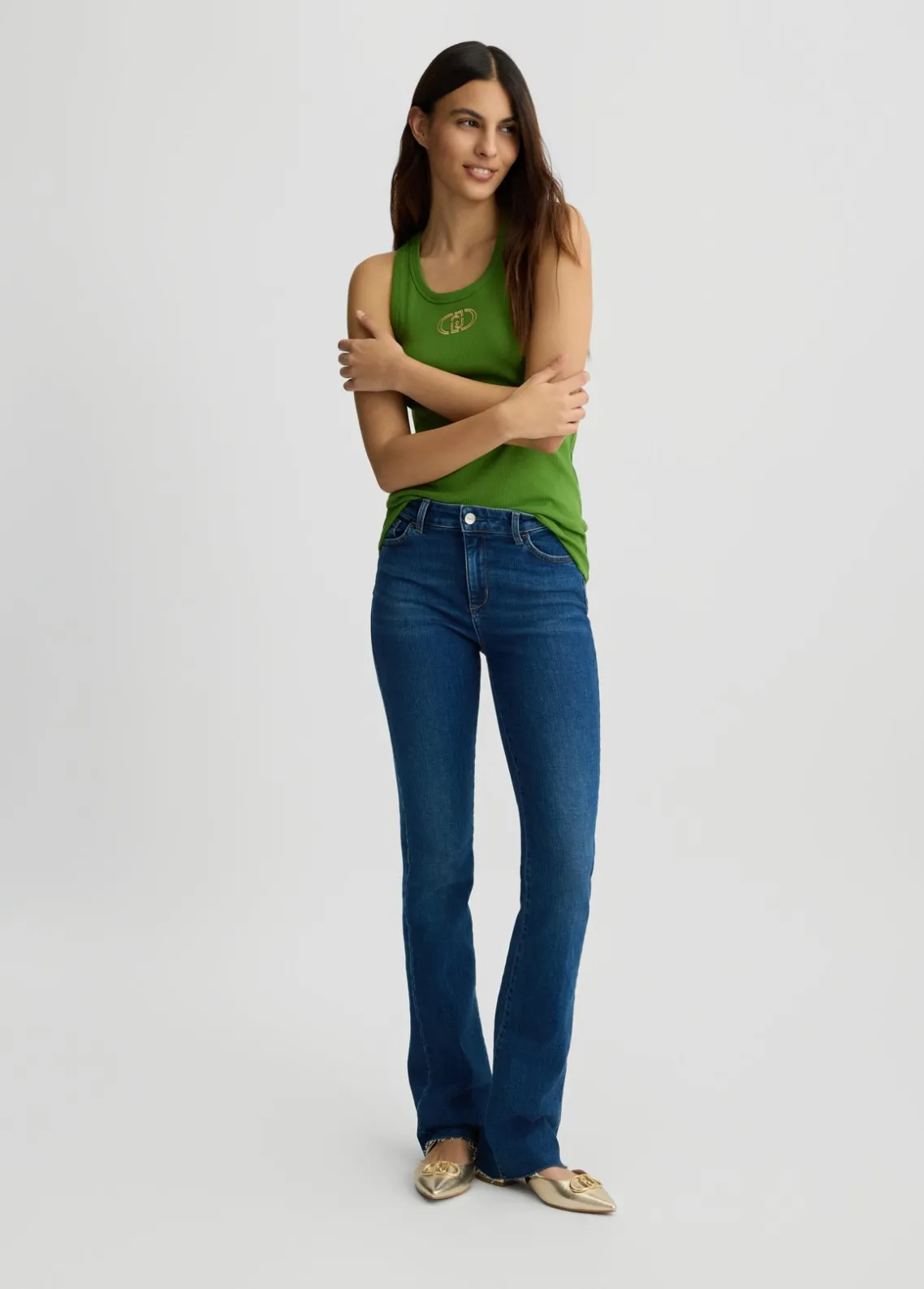 Liu Jo Jeans acampanados-Mujer Vaqueros Slim