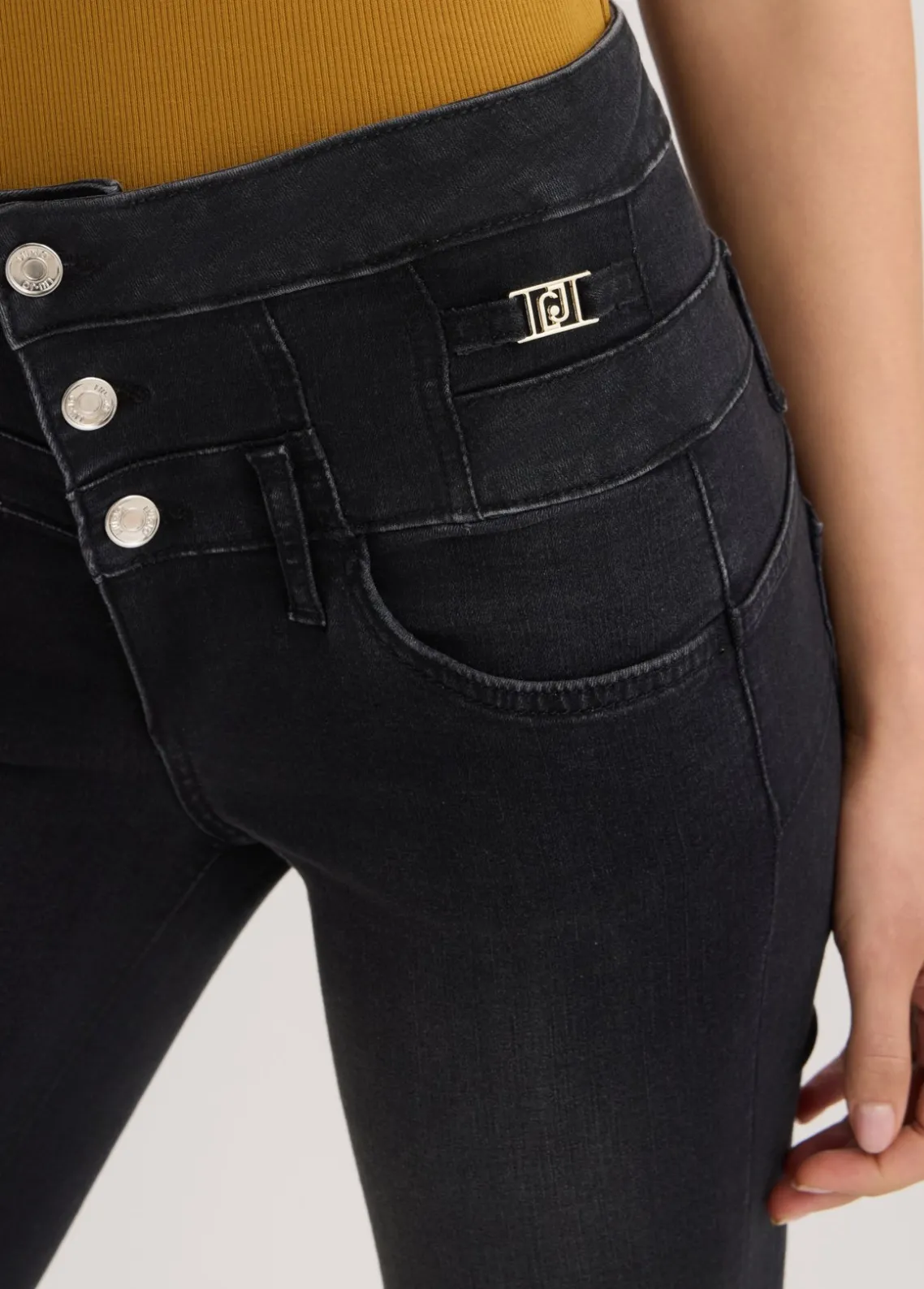 Liu Jo Jeans ajustados de cintura alta-Mujer Vaqueros Pitillo
