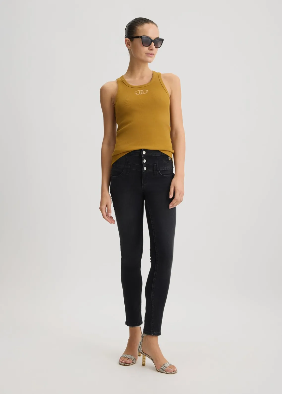 Liu Jo Jeans ajustados de cintura alta-Mujer Vaqueros Pitillo