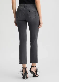 Liu Jo Jeans bootcut con strass-Mujer Vaqueros Pitillo