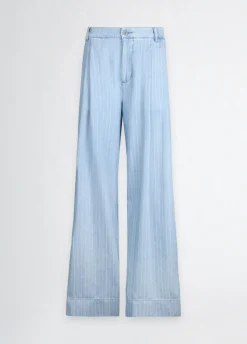 Liu Jo Jeans de raya diplomática-Mujer Vaqueros Rectos|Tailleur