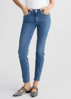 Liu Jo Jeans pitillo con pedrería-Mujer Vaqueros Pitillo