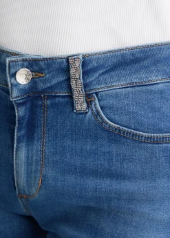 Liu Jo Jeans pitillo con pedrería-Mujer Vaqueros Pitillo