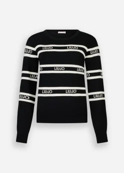 Liu Jo Jersey a rayas-Mujer Ropa Deportiva|Cárdigans Y Jerséis