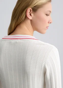 Liu Jo Jersey a rayas de color-Mujer Ropa Deportiva|Cárdigans Y Jerséis