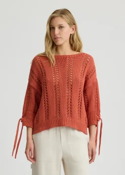 Liu Jo Jersey calado-Mujer Cárdigans Y Jerséis